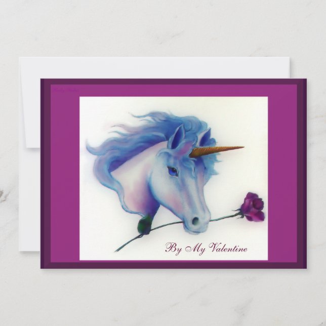 Convites Namorados Unicorn Convida (Frente)