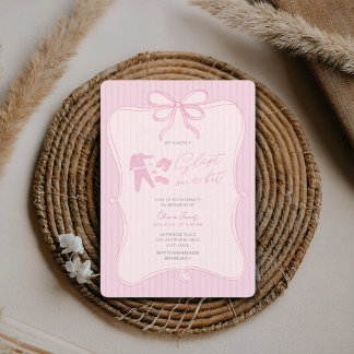 Convites Não dormimos nada aniversário de 1 ano da menina