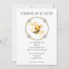 Convites Não é Possível Juntar Chá de fraldas por Email