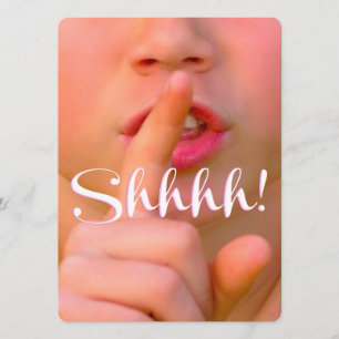 Convites Não! É uma festa da Surpresa Elegante Especial