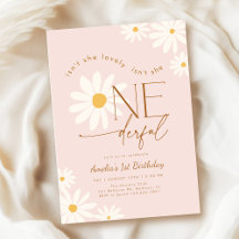 Não é UMAderful Daisy 1º Aniversário
