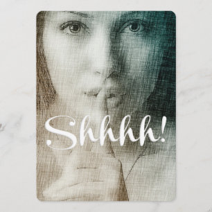 Convites Não! Festa única de Surpresa do Chic Fun