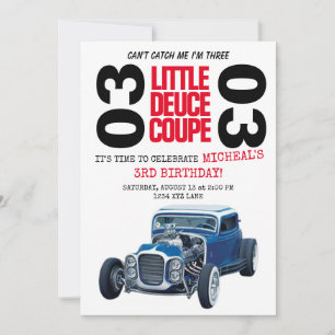 Convites Não posso me pegar, sou três carruagens de carro n