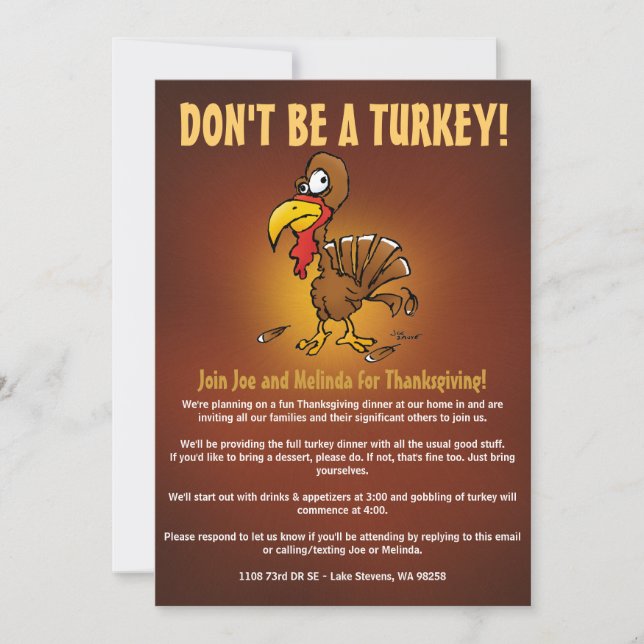 Convites não realmente (Frente)