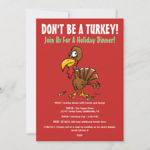 Convites Não seja um feriado engraçado na Turquia