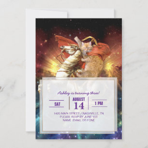 Convites Napoleão no Espaço