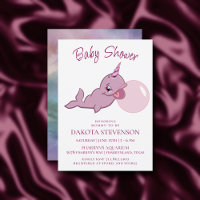 Narwhal Pink | Chá Girly Kawaii Chibi Bublegum