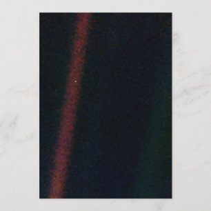 Convites NASA Voyager 1 Terra Azul