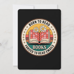 Convites Nascer A Ler Livros Forçados A Ler E-Mails