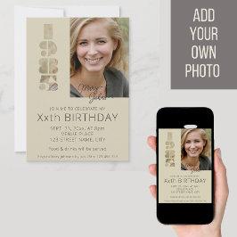 Convites nascer de aniversário de 40 anos em 1985