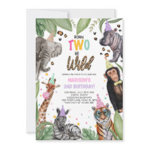 Nascer DOIS Ser segundo aniversário Safari Selvage