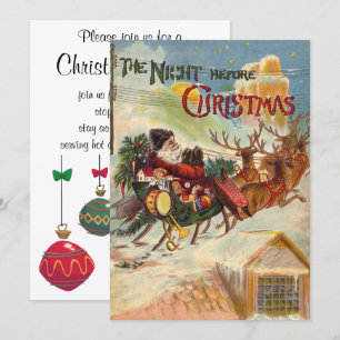 Convites Natal Antigo, A Noite Antes do Natal