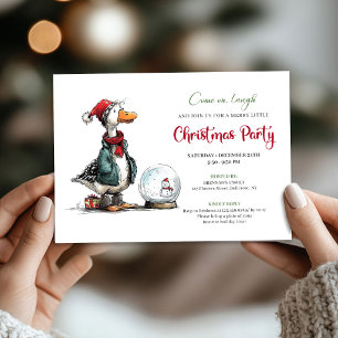 Convites Natal Caprichoso Ganso Tolo Festa Divertida