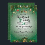 Convites Natal clássico de Natal moderno<br><div class="desc">Natal Elegante De Natal Moderno Clássico Este Cartão De Convite de festas De Natal Moderno Clássico É Perfeito Para Um Evento De Férias Minimalista. O Fundo Verde Com Design De Decoração De Natal Apresenta Uma Tipografia Exclusiva De Letras Industriais Com Um Estilo De Boho Moderno. Personalizável Em Qualquer Cor, Esperamos...</div>