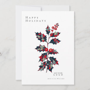 Convites Natal corporativo da Modern Hope Poster Holly Berr