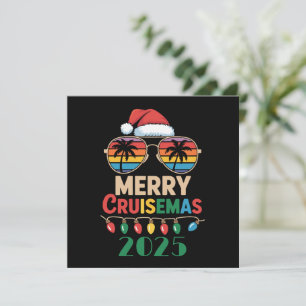 Convites Natal Crucero Alegre 2025 Personalizado Crucero de