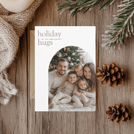 Convites Natal da família Arch Hugs Holiday