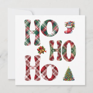 Convites Natal da Xadrez Ho Ho