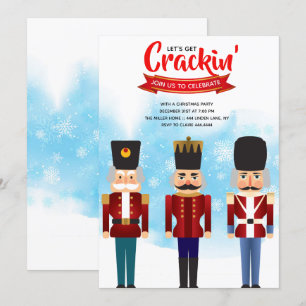 Convites Natal de Férias Nutcracker