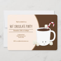 Natal de Festa de Chocolate Quente