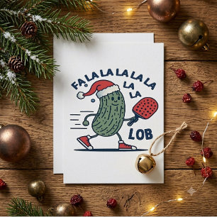 Convites Natal de Pickleball
