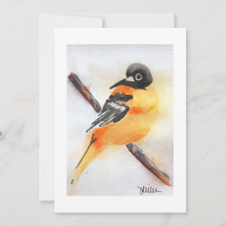 Convites Natal em Aquarela do Robin Bonito