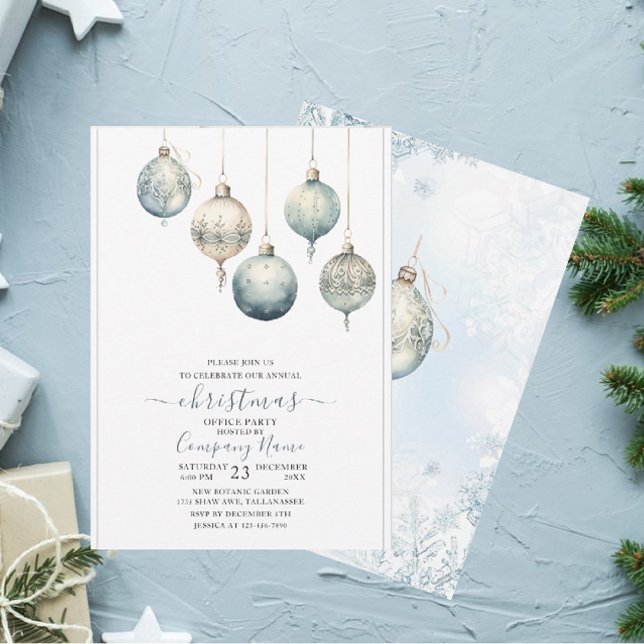Convites Natal em Aquarela Rustica Tradicional de Inverno A (Criador carregado)