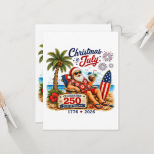 Convites Natal em Julho 250 Anos de Praia da Liberdade Papa