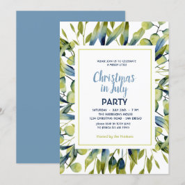 Convites  Natal em julho Azul Verde deixa Partido Moderno 