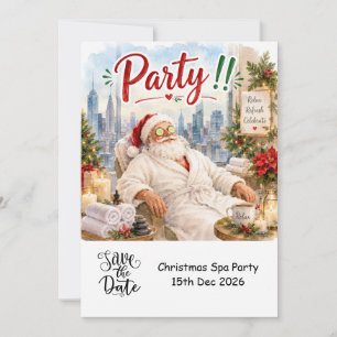 Convites Natal em Julho com PAPAI NOEL Salve a data