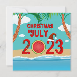 Convites Natal em julho de 2023 Watermelon Beach