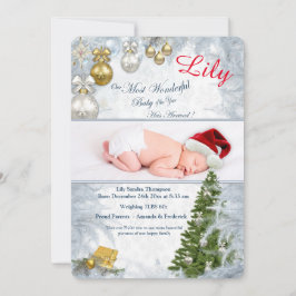 Convites Natal Feriado Bebê do Mês