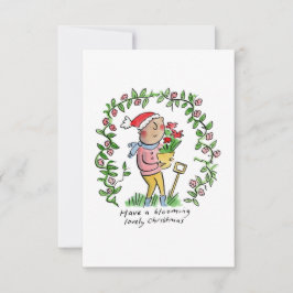 Convites Natal florescente