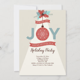 Convites Natal Geométrico Moderno