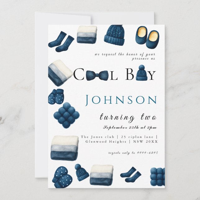 Convites natal, inverno aconchegante, fazendo dois (Frente)