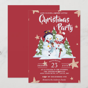 Convites Natal minimalista