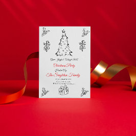Convites Natal não fotográfico