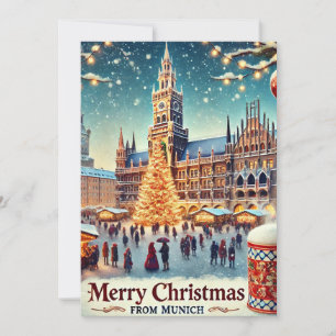 Convites Natal Nostálgico em Munique - Charme de Fim de Ano