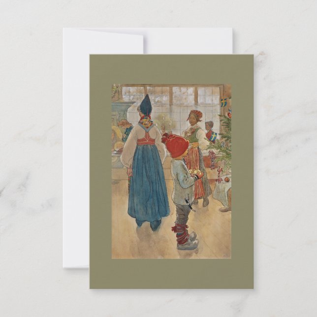 Convites Natal novamente Julaftonen (Frente)