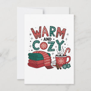 Convites Natal Quente Quente Quente Xmas De Cacau Quente Qu