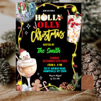 Natal Quirky Neon Holly Jolly