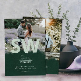 Convites Nature-Inspired Botanical Greenery Save the Date