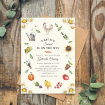 Nature| Little Sprout On The Way Baby Shower