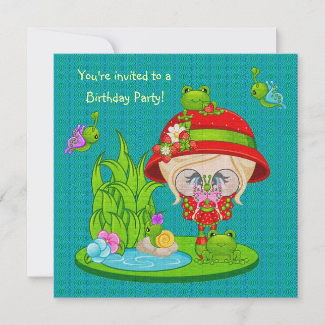 Convites Natureza - Feira do Sapo (Frente)