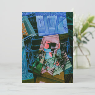 Convites Natureza Morta diante de uma Janela Aberta de Juan