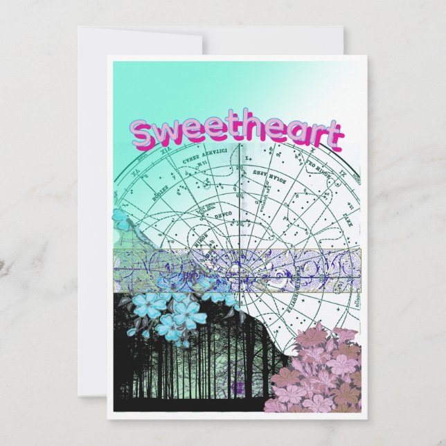 Convites Nautical Style Card (Frente)