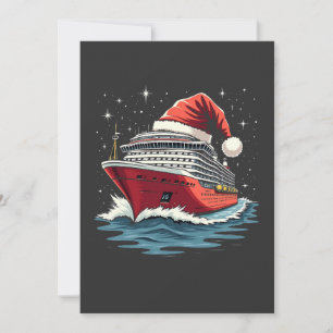 Convites Navio de Cruzeiro Familiar de Natal