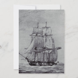 Convites Navios Gráficos de Arte Fina Oceanic Trek
