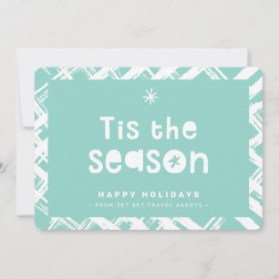 Convites NEGÓCIOS DE NATAL OBRIGADO logotipo é a temporada