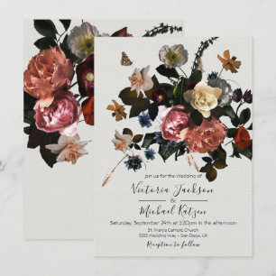Convites Neoclássica Floral Light & Airy Wedding